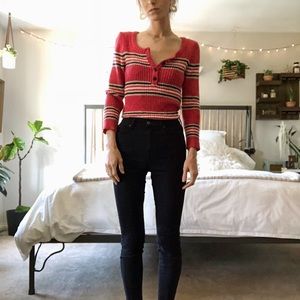 Anthropologie knitted top